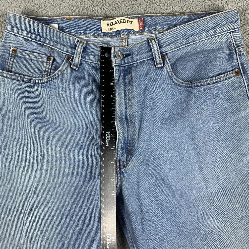 Vintage Levis Jeans Mens 38x30 (Fits 36x29) Blue‎ 550 Relaxed Fit Loose Tapered